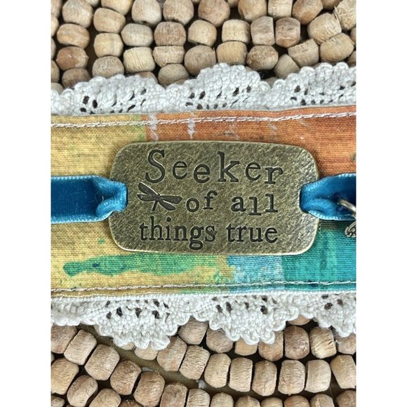 Kelly Rae Roberts Seeker of All Things True Cuff Bracelet from Demdaco - Picture 2 of 7